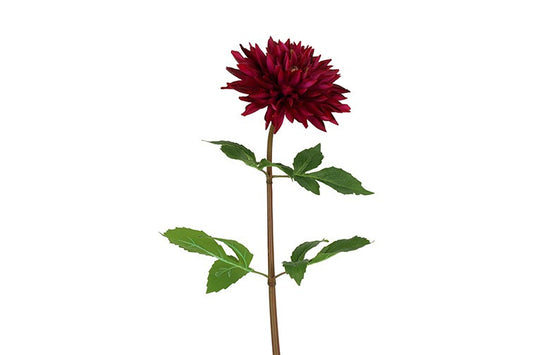 Kunstbloem Dahlia S d.paars-L17B17H74CM